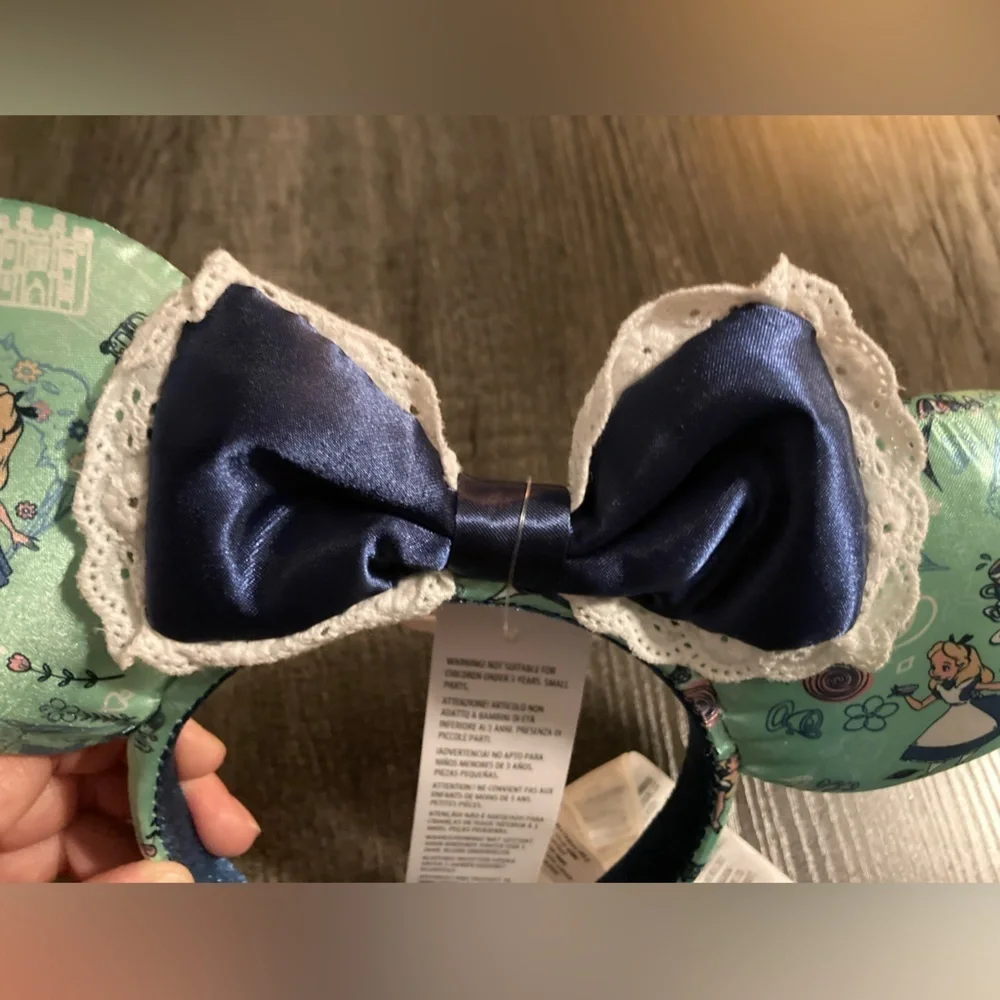 Alice and Wonderland Mickey Mouse Ears headband